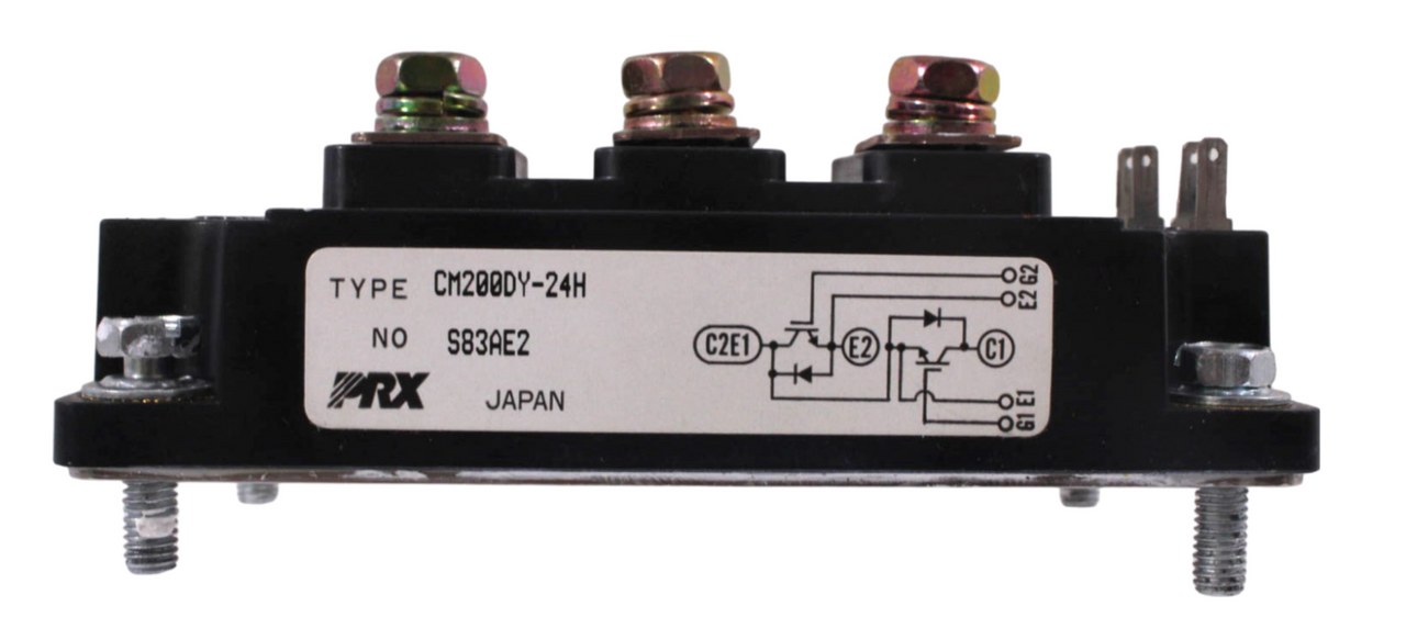 Powerex CM200DY-24H IGBT Module Half Bridge 200A 1200V 1500W Chassis Mount Module