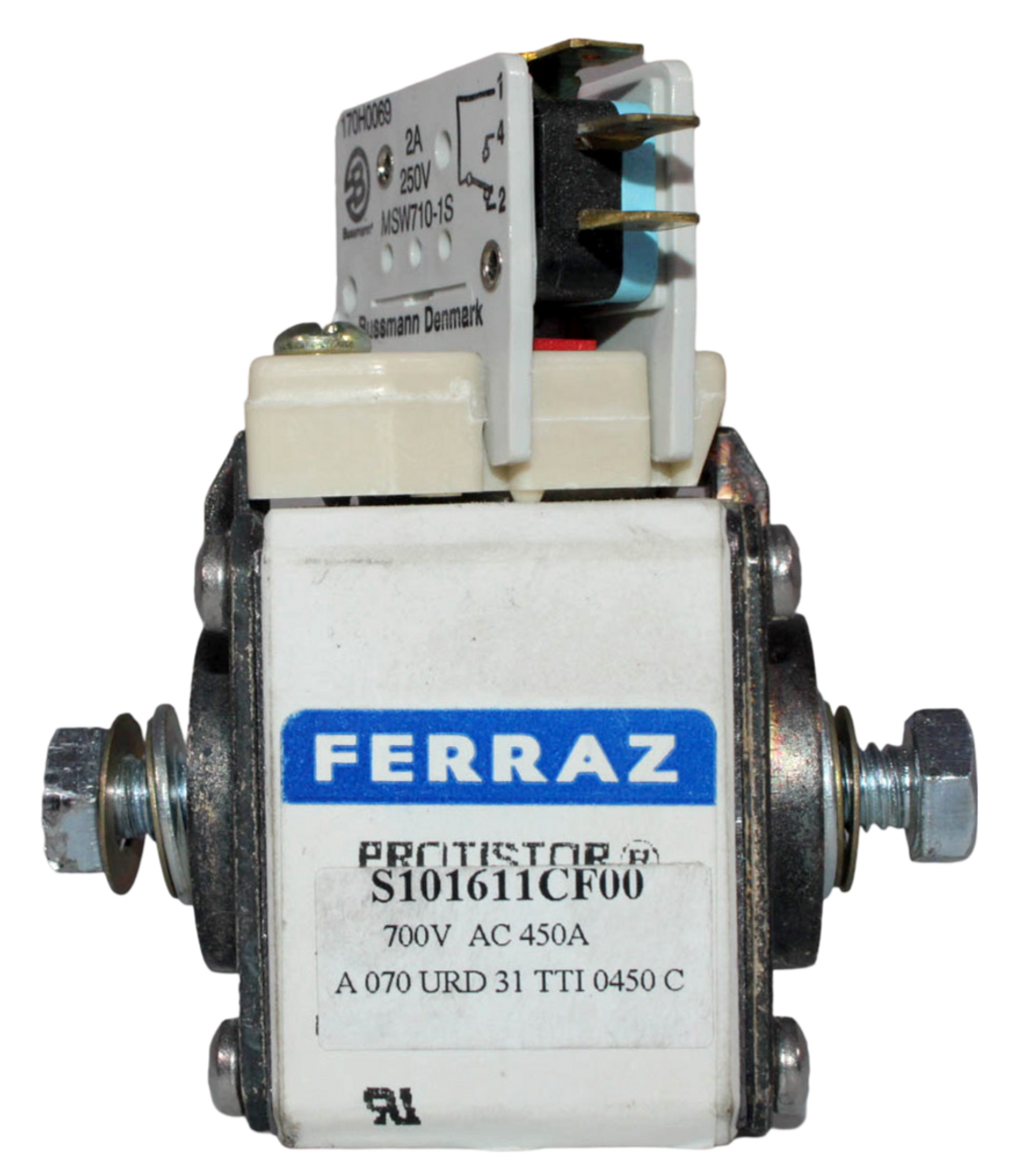 Ferraz S101611CF00 Protistor 450A 700V A070 URD 31 TTI 0450 C Ferraz Shawmut Fuse