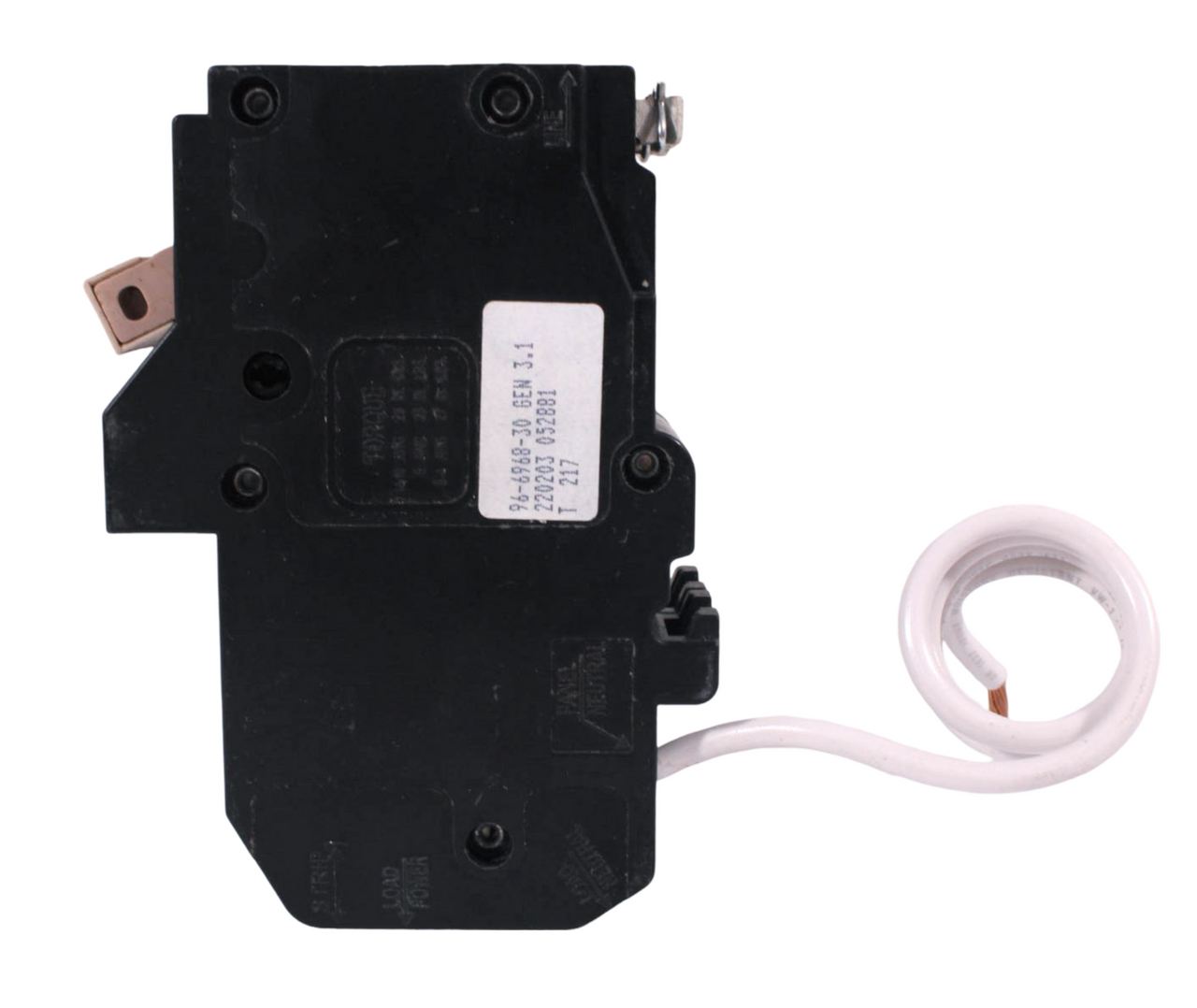 Eaton CHN240GF CH GFCI Circuit Breaker | 40A | 2-Pole | 120/240V AC | 10kAIC | Plug-In | Common Trip | 5 mA Ground Fault Protection