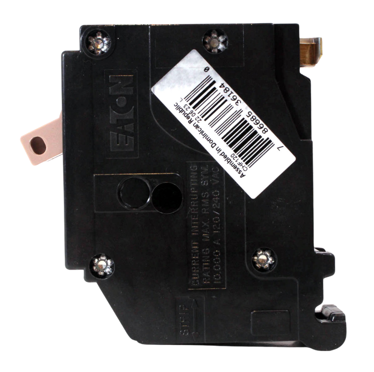 Eaton CH120 Breaker 20A 120/240V 1P 1PH 10kA Plug In