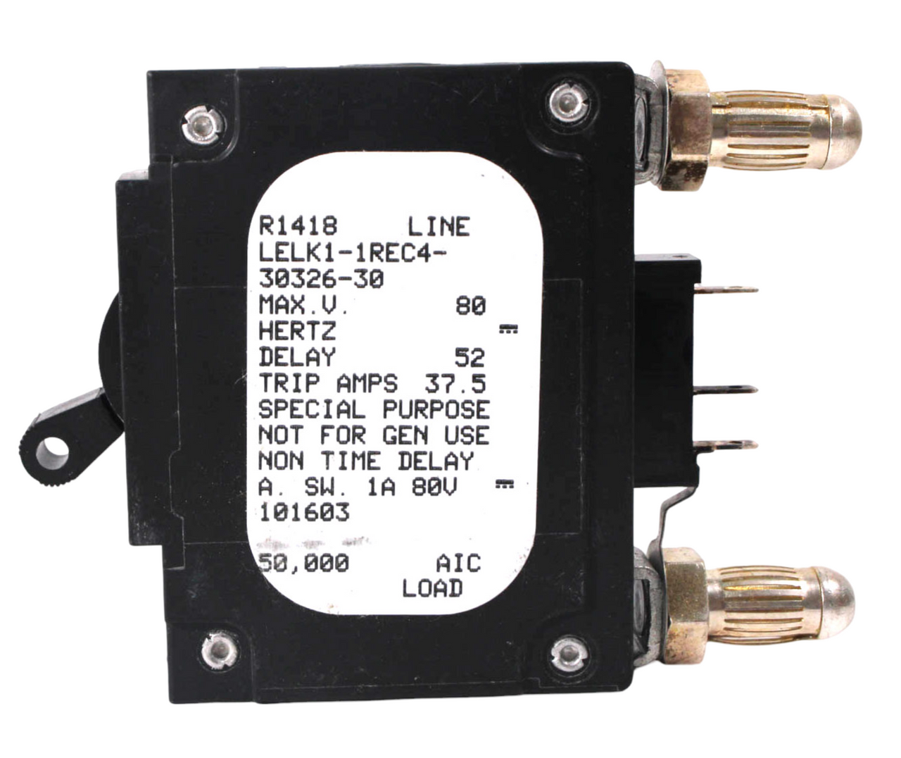 Airpax LELK1-1EC4-30326-30 Breaker 30A 80V P1