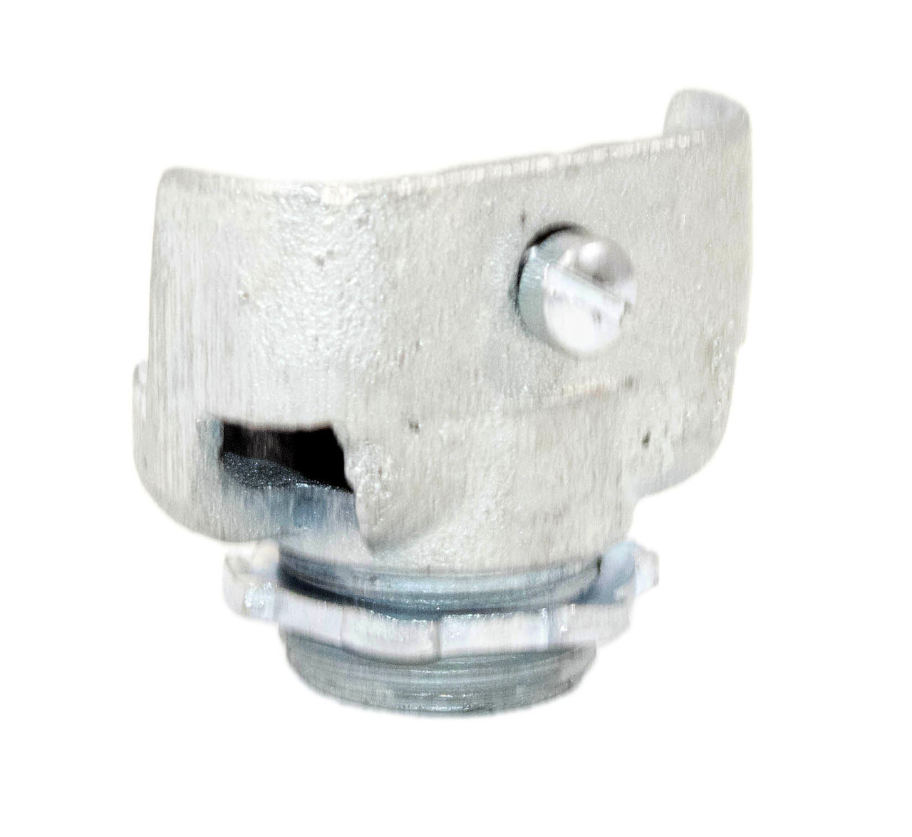 YAGI 7240V Straight Double MC Connector 3/8-Inch Malleable Iron
