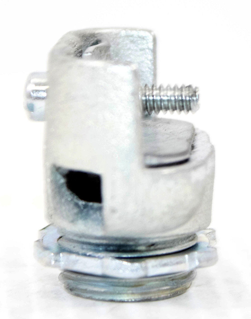 YAGI 7240V Straight Double MC Connector 3/8-Inch Malleable Iron