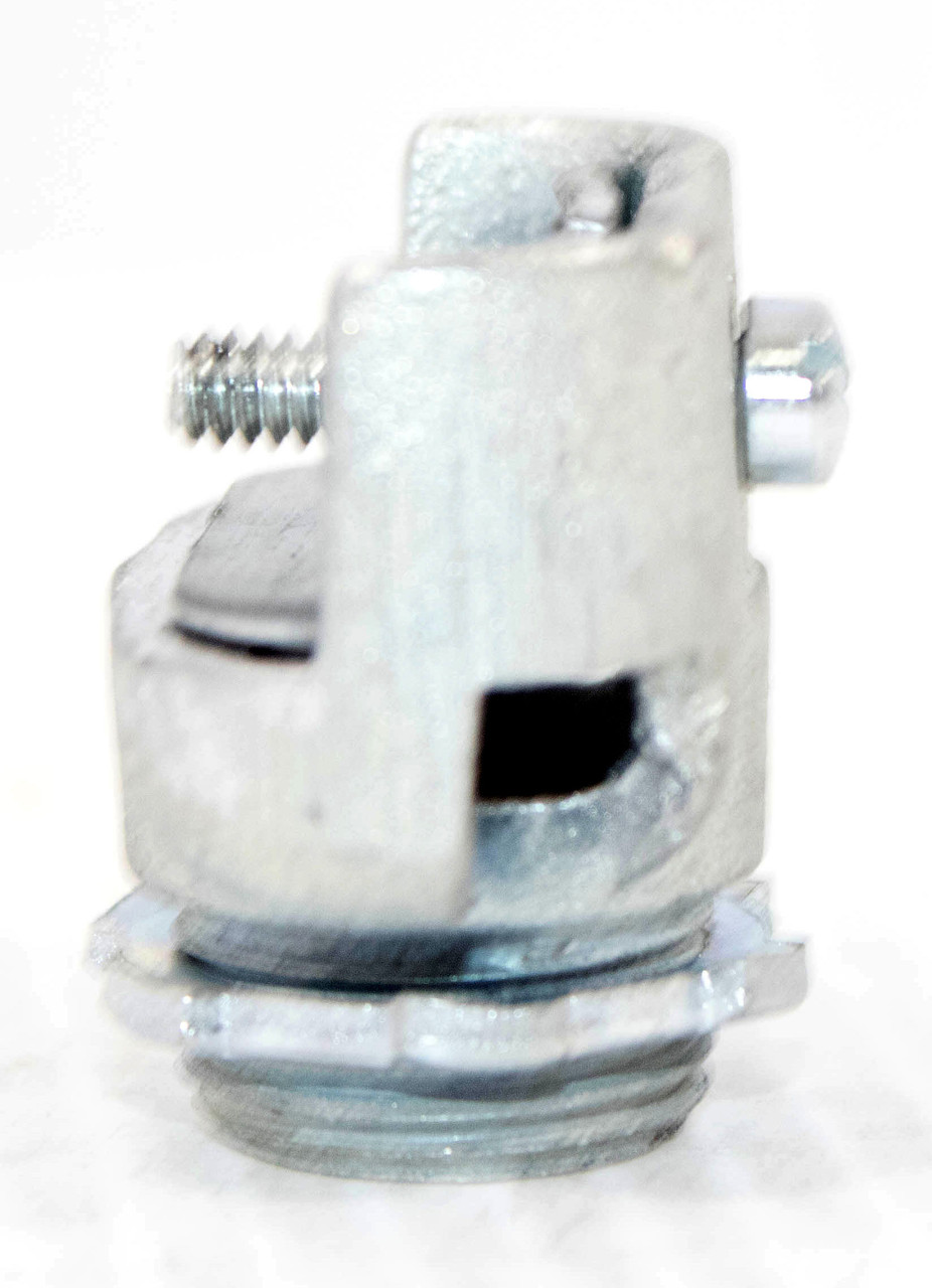 YAGI 7240V Straight Double MC Connector 3/8-Inch Malleable Iron