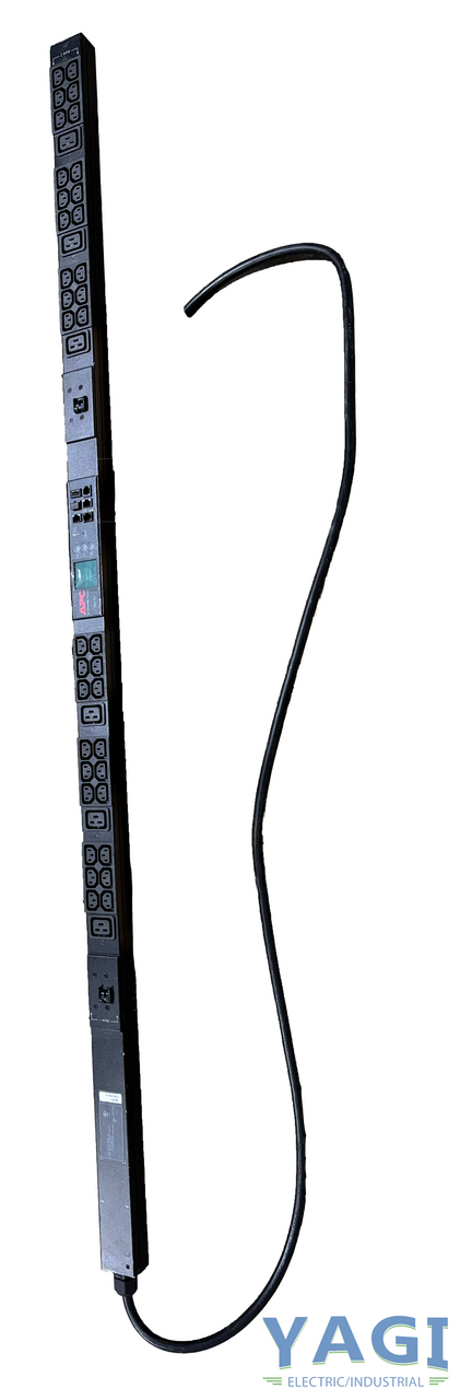 APC AP8841 Rack PDU 30A 200/208V 50/60Hz NEMA L6-30P Metered (36)C13 (6)C19 Outlets