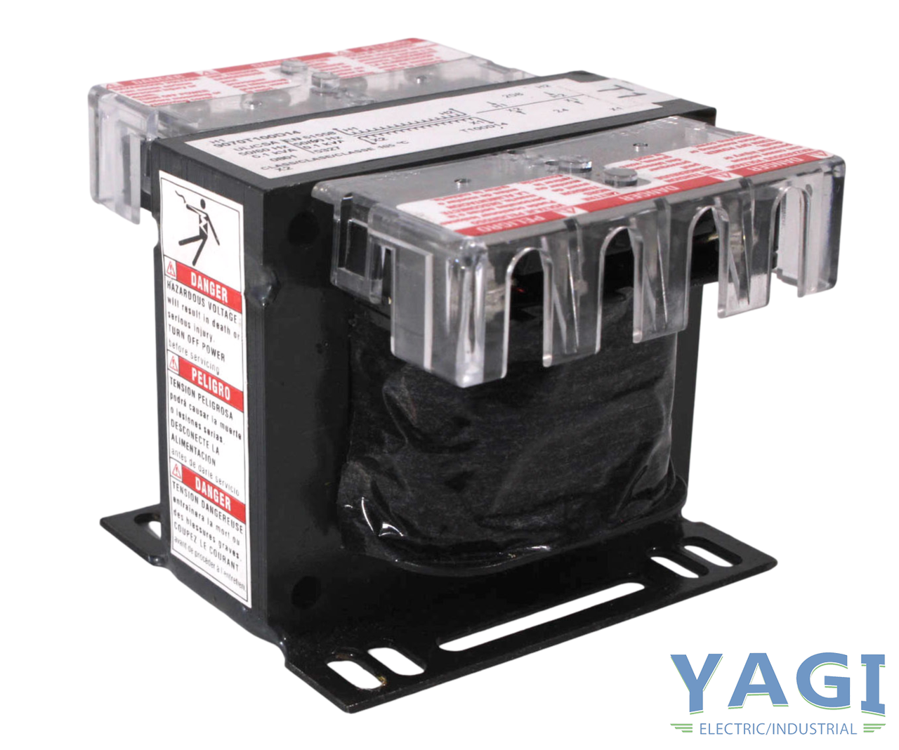Square D 9070T100D14 Transformer 100VA P:240x480V S:120V 50/60Hz Type T Industri