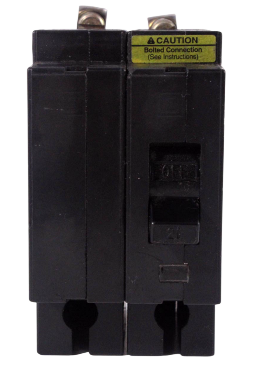 Square D EHB24020 Breaker 20A 480Y/277V 2P 1PH 14kA Bolt On LI Thermal Magnetic