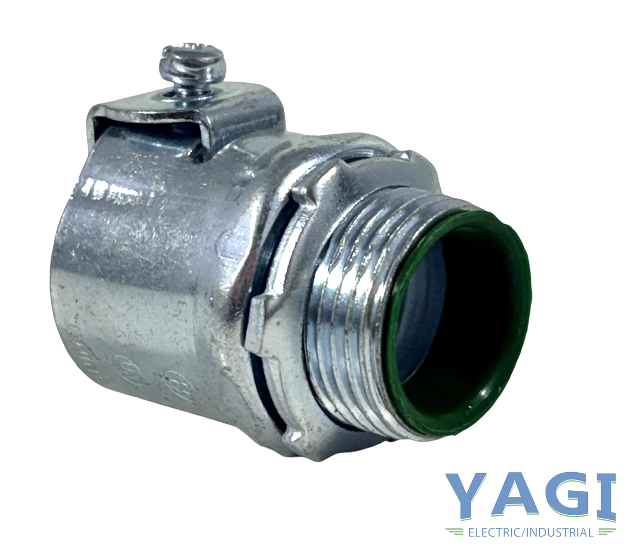 YAGI 572-SI Mc/FMC Insulated Connector Material: Zinc Plated Steel Size: 3/4-Inch U Shaped Strap Connector