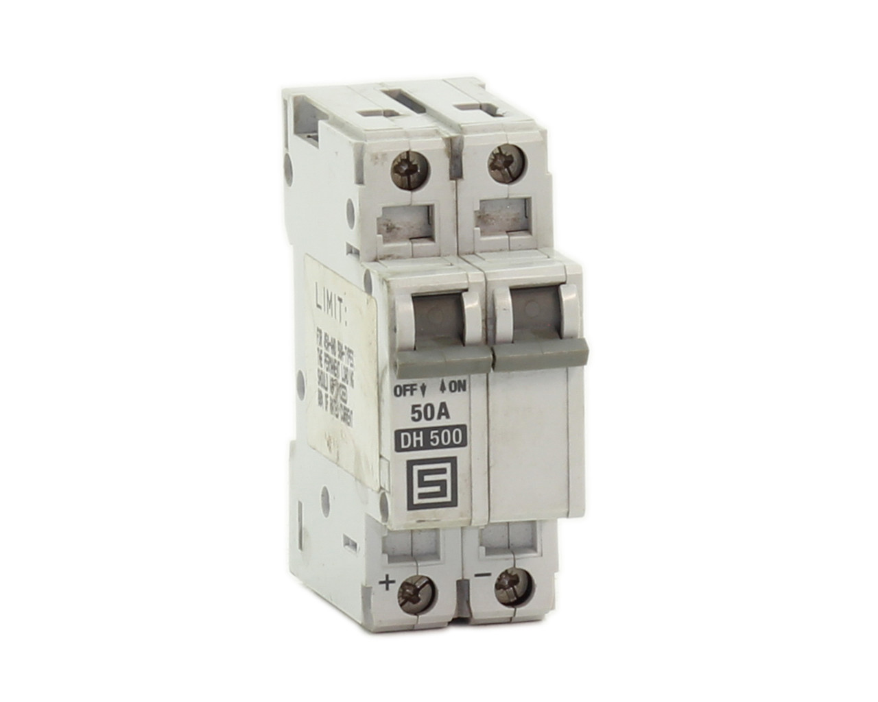 Schurter AS168X-CB2 DH500 Breaker 50A 2P Din Rail