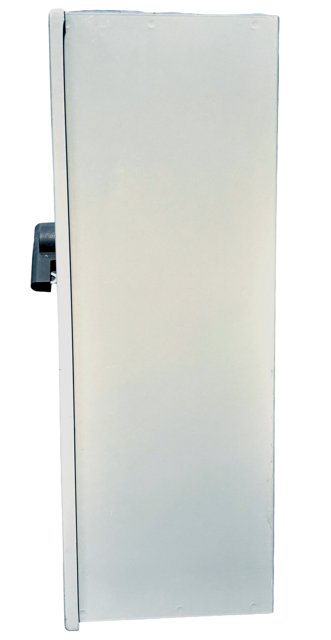 nVent Hoffman A24N20BLP/SPL Medium Hinged-Cover Type 1 Gray Steel W/Rotary Handl