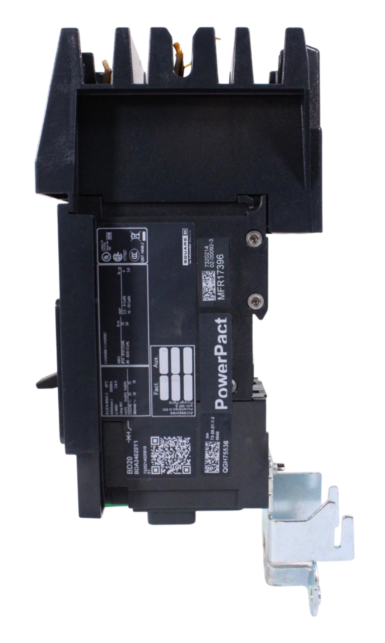 Square D BDA24020Y1 Breaker 20A 480Y/277V 2P 1PH 18kA PowerPacT I-Line Thermal M