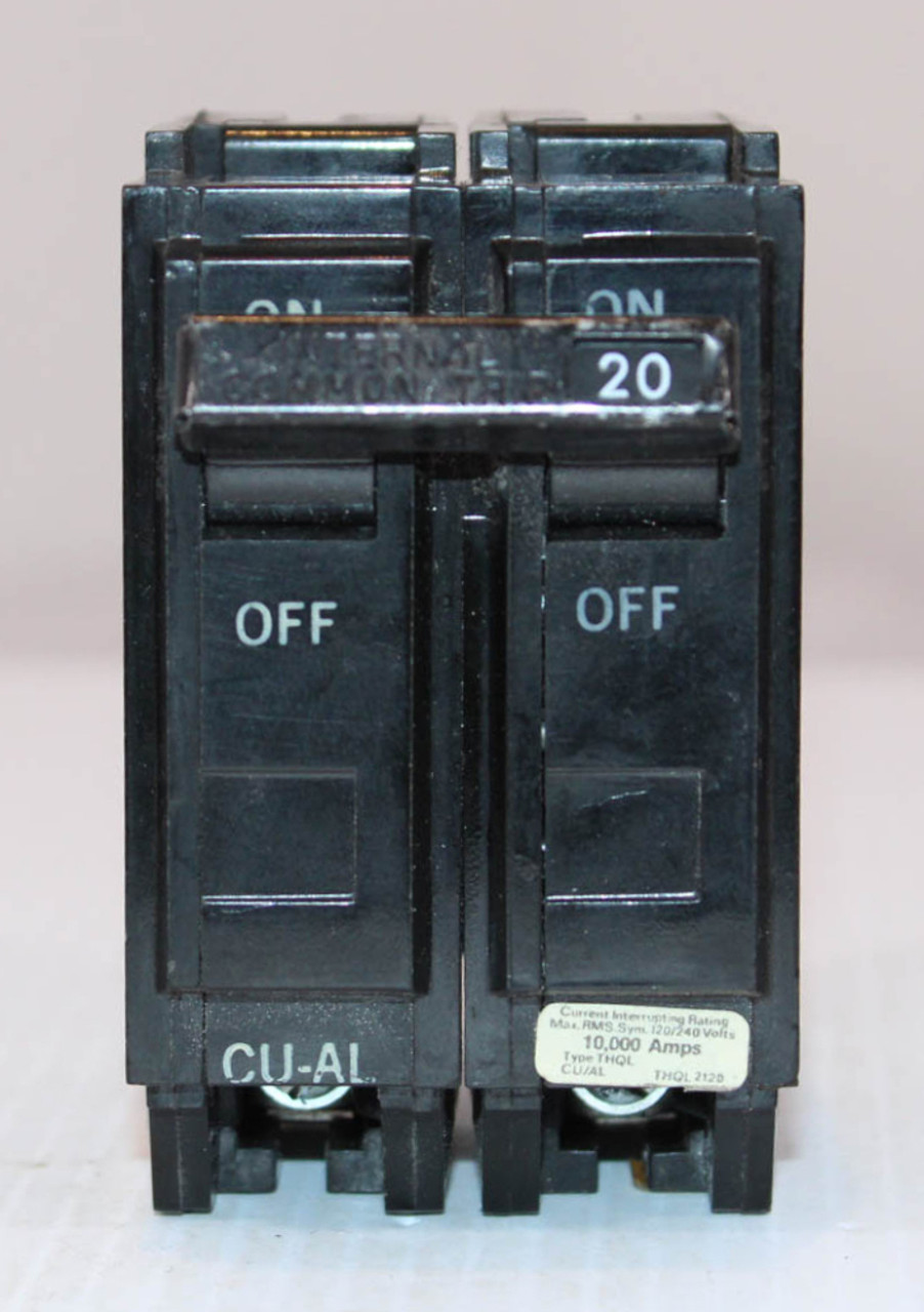 General Electric THQL2120 - Breaker 20A 120/240V 2P 10kA