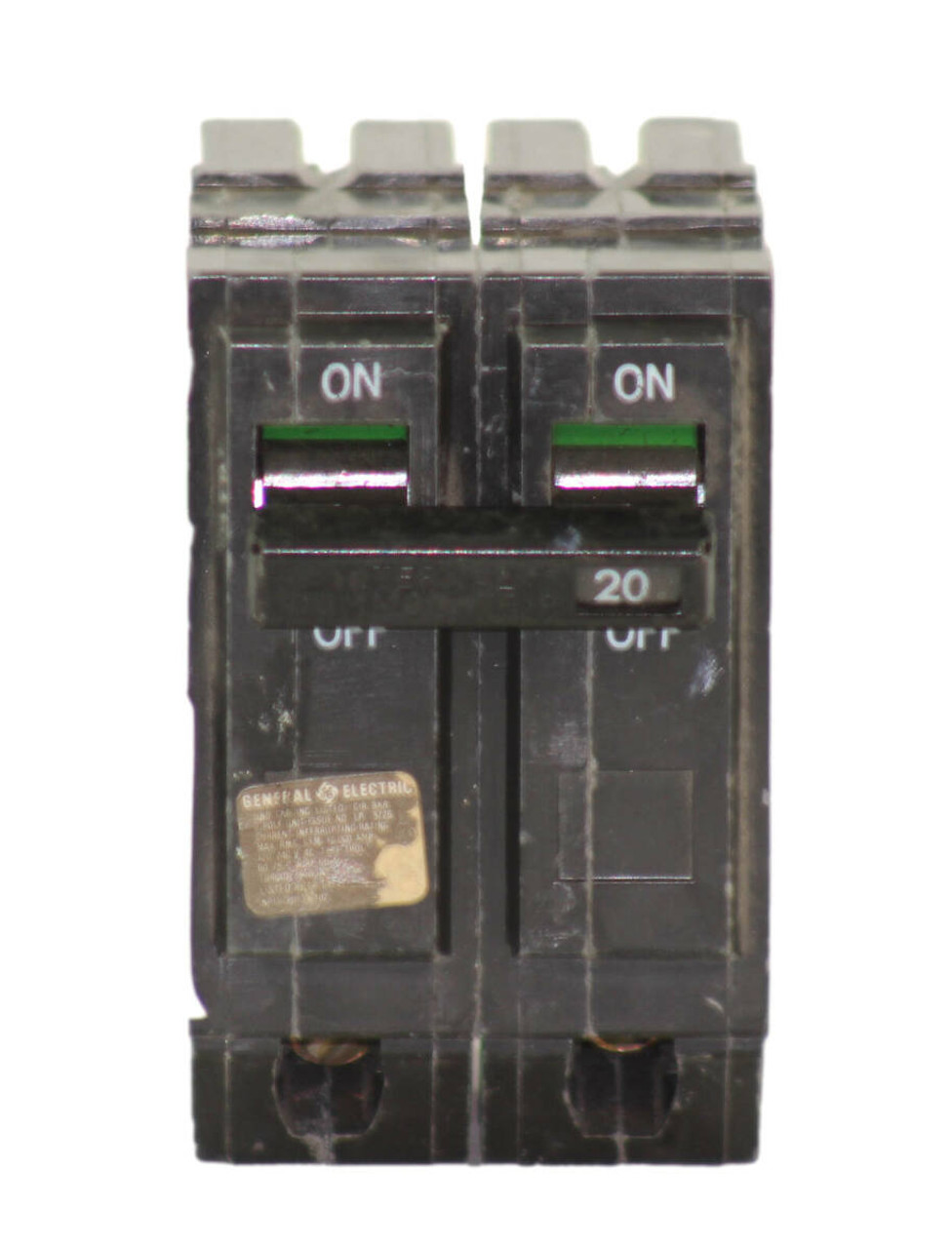 General Electric THQL2120 Breaker - 20A 120/240V 2P 10kA Plug-In