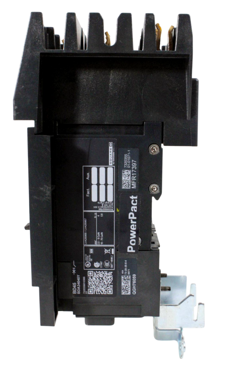 Square D BDA34045Y Breaker 45A 480Y/277V 3P 3PH 18kA PowerPact Thermal Magnetic