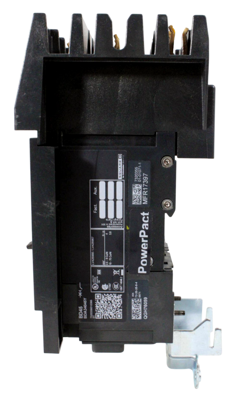 Square D BDA34045Y Breaker 45A 480Y/277V 3P 3PH 18kA PowerPacT B I-Line Thermal Magnetic