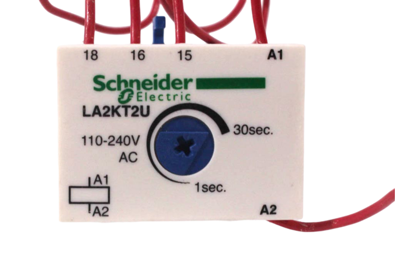 Schneider Electric LA2KT2U Time Delay 1C/O Contact Rated 2A 240V Front Mounting