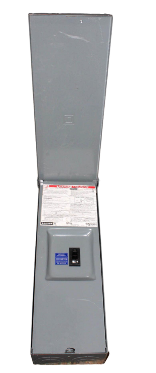 Square D Q2200MRBE Breaker Enclosure 200A 25kA 2P NEMA 3R PowerPacT Q Main