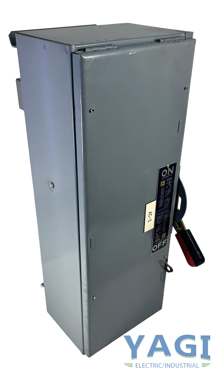Square D QMB364W Switch Unit 200A 600V 3P 3PH 150HP NEMA KS1 Ser E1 Fusible