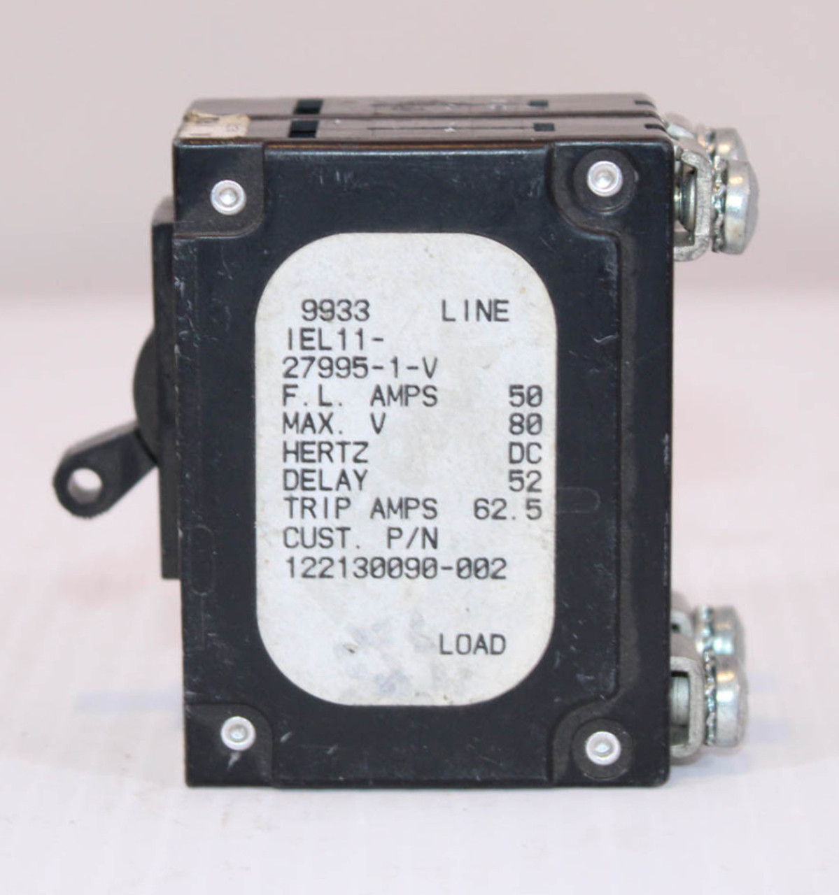 Airpax IEL11-27995-1-V Breaker 50A 80V 2P