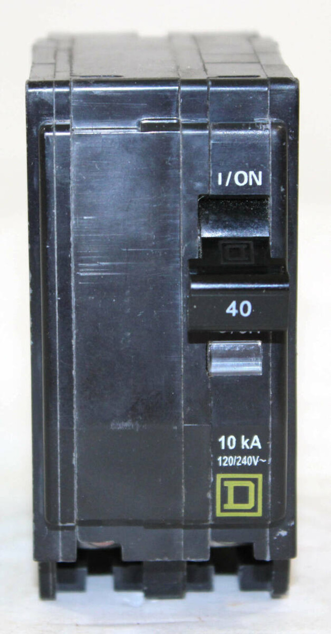 Square D QO240 Breaker 40A 120/240V 2P 10kA Plug In