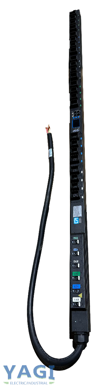 Chatsworth TS1030262 eConnect PDU 69A (16A per Phase) 250V (12) C13 and (12) C19 Outlets