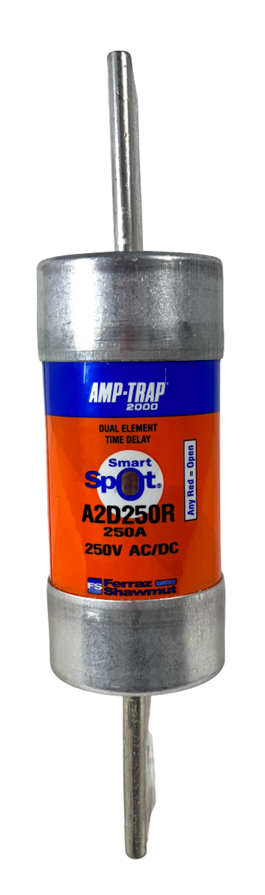 Ferraz Shawmut A2D250R Fuse 250A 250V Smart Spot Dual Element Time Delay RK1