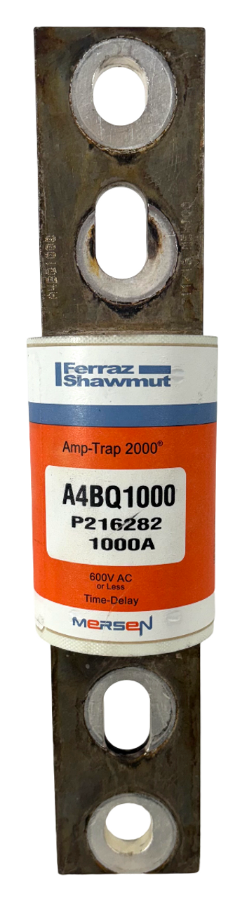 Ferraz Shawmut A4BQ1000 Fuse 1000A 600V Time Delay Class L Amp Trap 2000 Mersen P216282