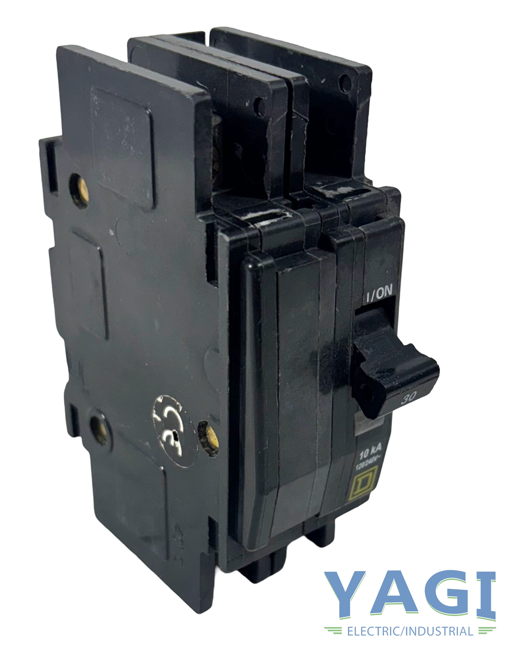 Square D QOU230 Breaker 30A 120/240V 2P 1PH 10kA Visi-Trip Indicator Schneider Electric