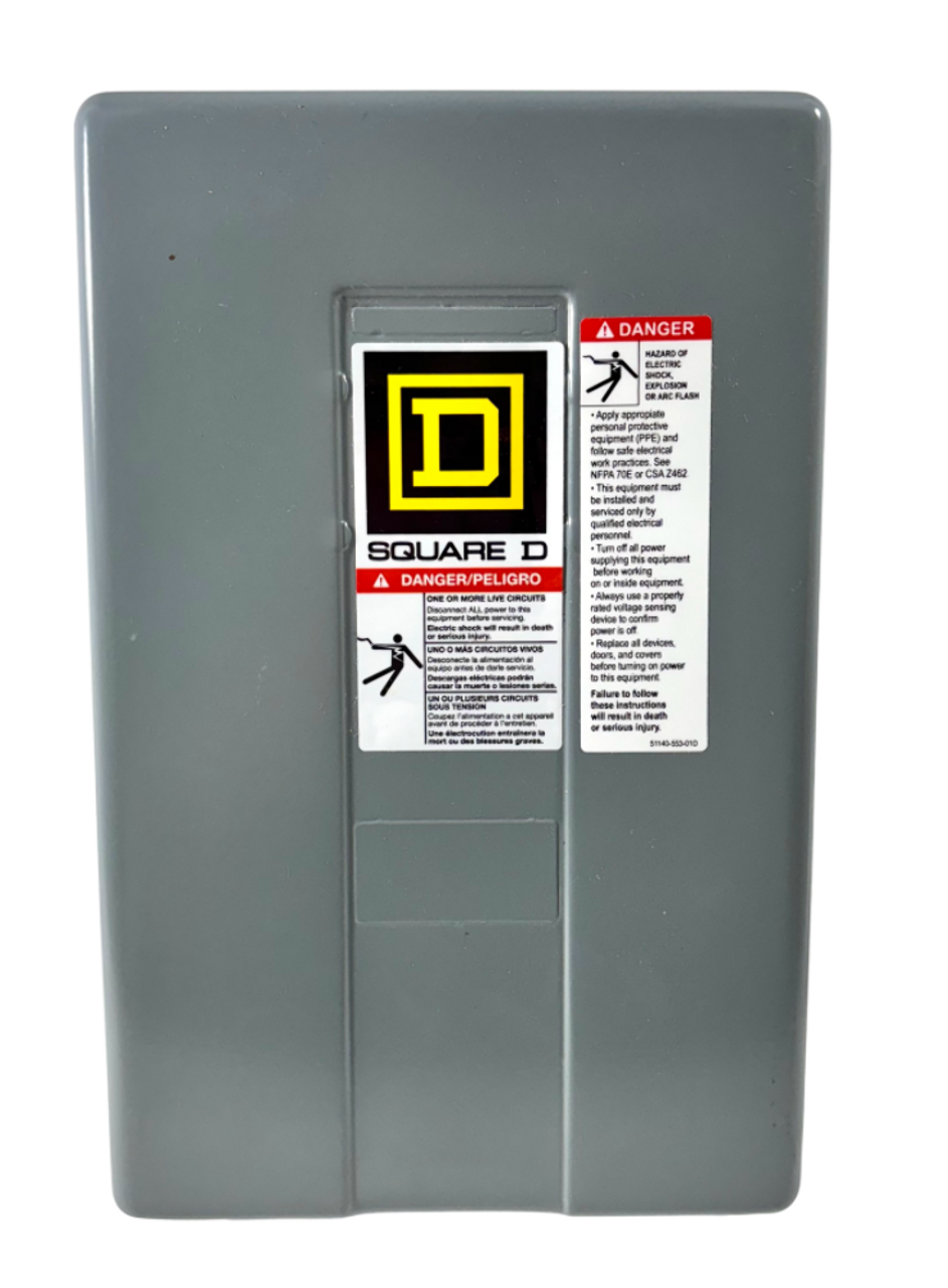 Square D 8903LG1200V02 Lighting Contactor **Enclosure Only** 12P 30A 600V