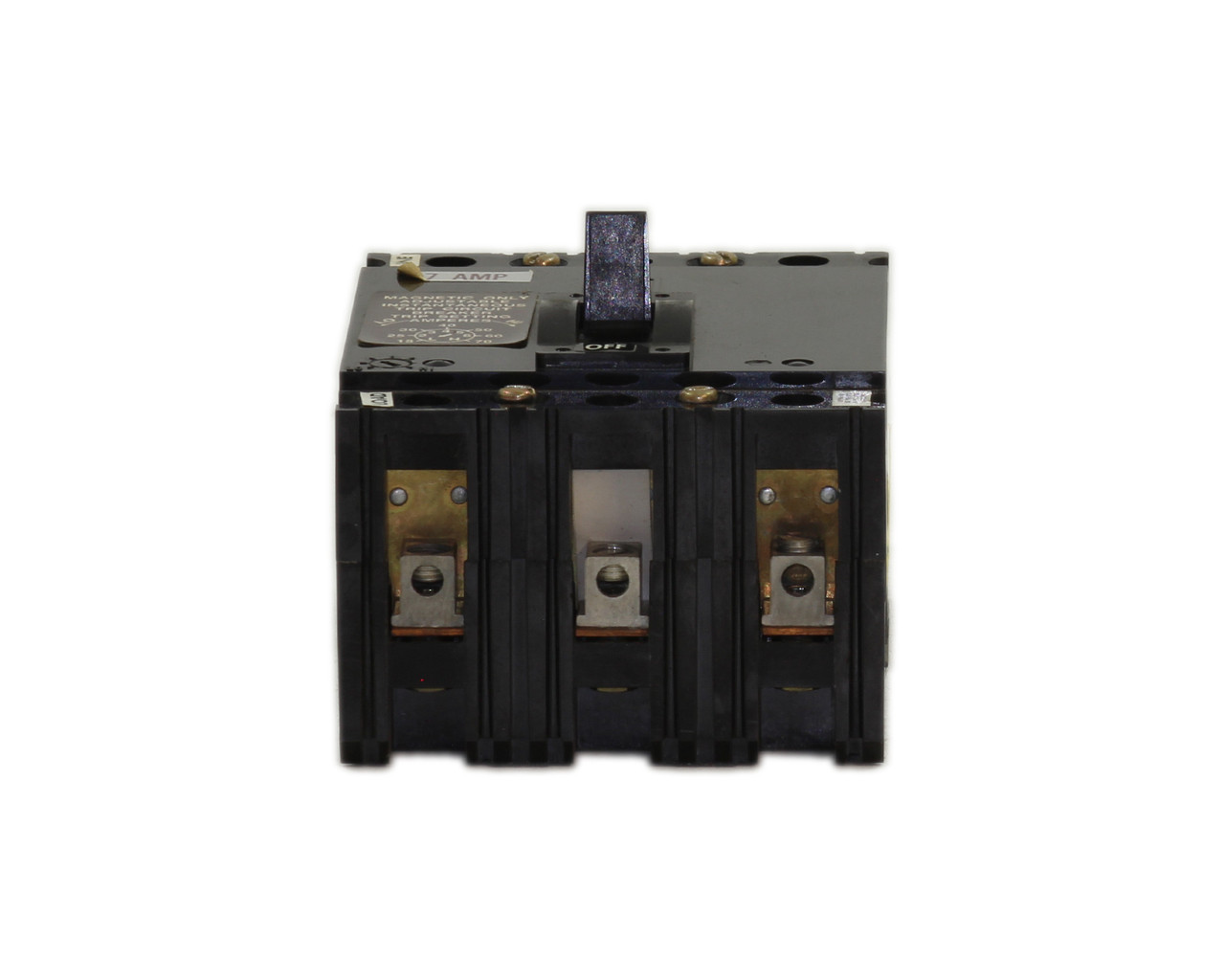 Square D FAL3600712M Breaker 7A 600V 3P 18kA@480V Trip Adjustment