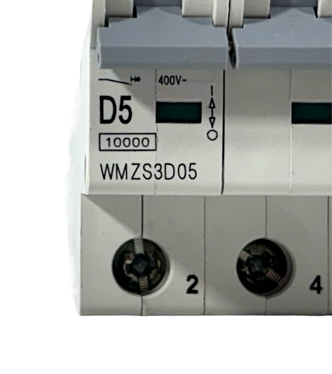 Eaton WMZS3D05 Breaker 5A 480/277V 3P 3PH 5kA Type D DIN Rail