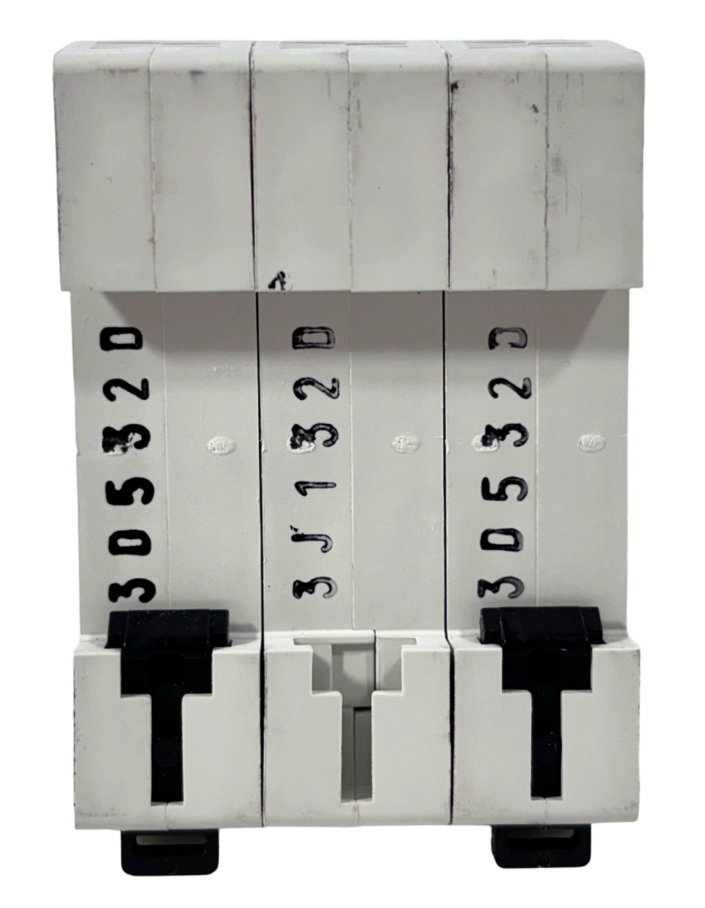 Eaton WMZS3D32 Breaker 32A 277/480V 3P 3PH 5kA Type D DIN Rail Feed-Thru LI Thermal Magnetic