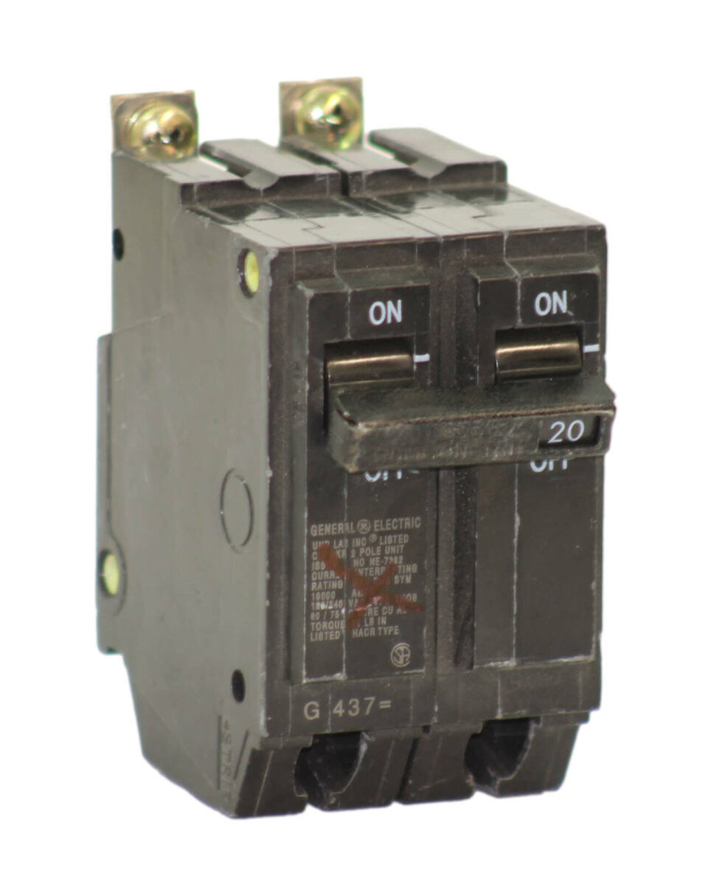 General Electric THQB2120 - Breaker 20A 120/240V 2P 10kA Bolt-On