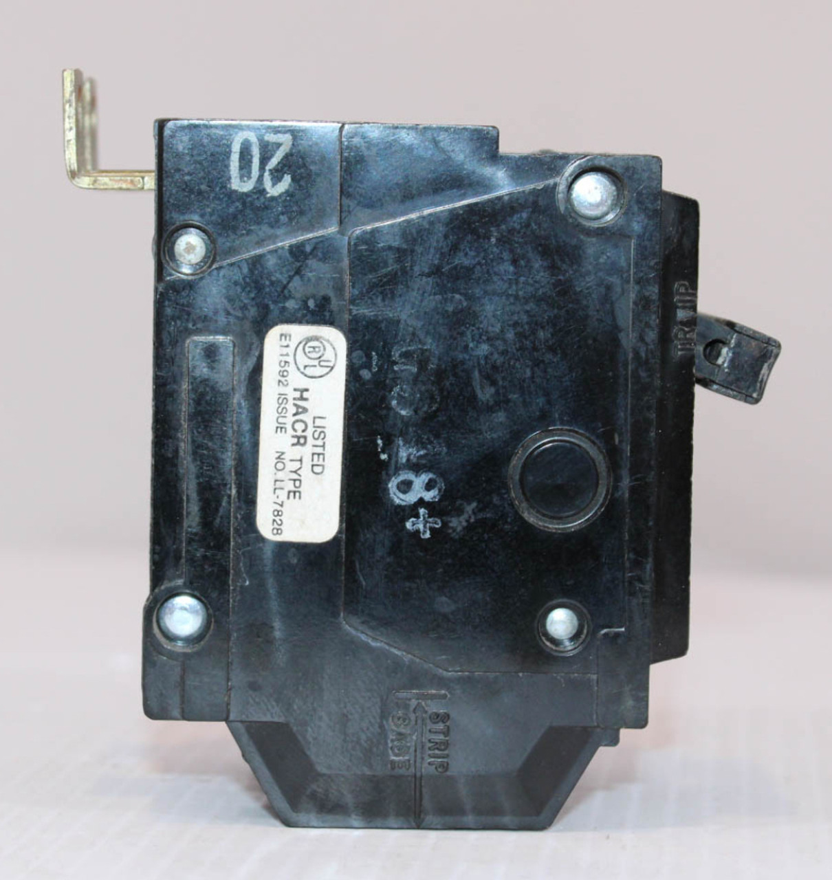 General Electric THQB2120 Breaker 20A 120/240V 10kA 2P Bolt-On