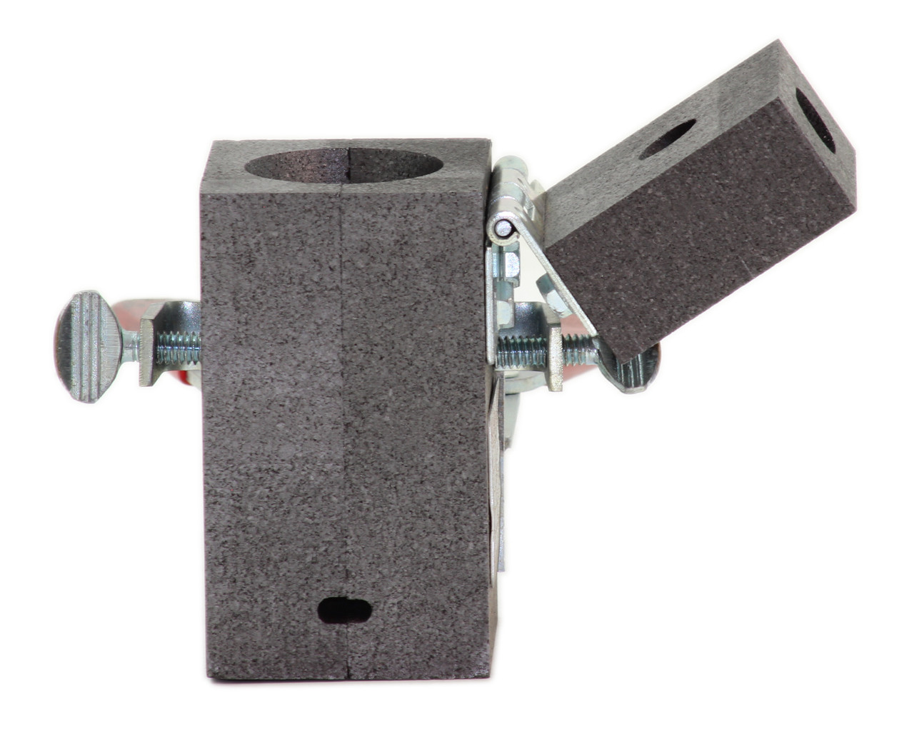 ThermOWeld M-8579 Exothermic Mold #6 Stranded Run to .135 Diameter Steel Wire, using #15 Weld Metal Cartridge