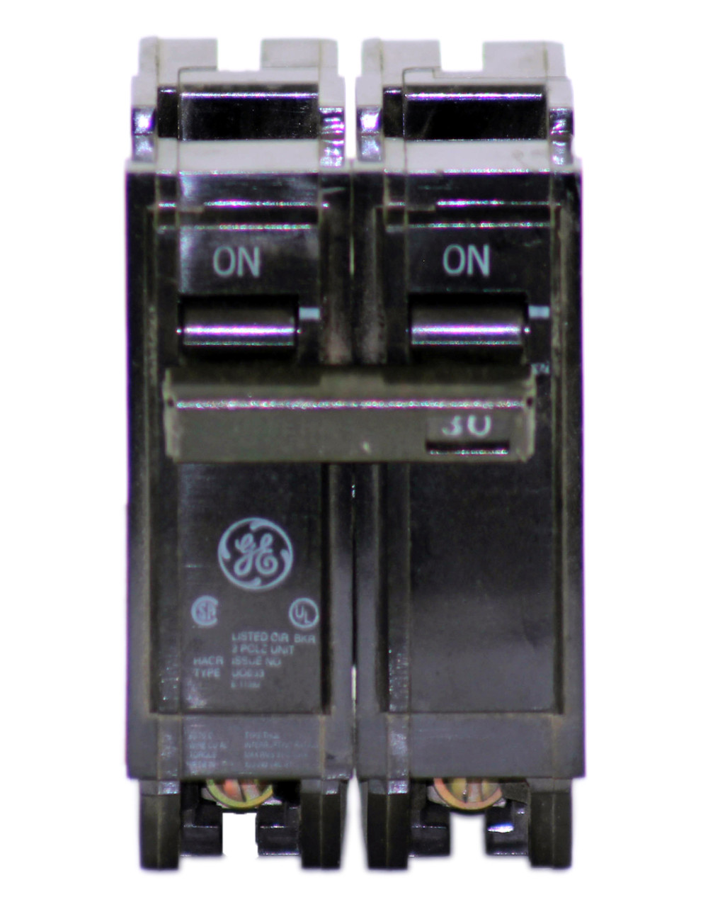 General Electric THQL2130 Breaker - 30A 240V 2P 10kA Plug In