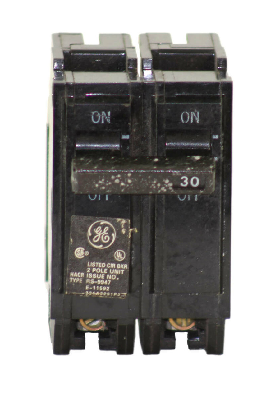 General Electric - THQL2130 Breaker 30A 120/240V 2P 10kA Plug In