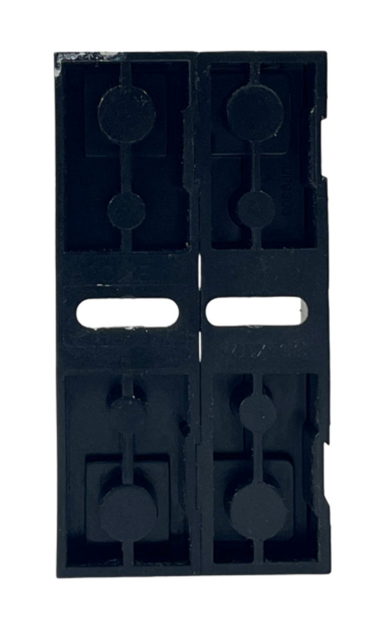 Ferraz Shawmut 30322R Fuse Block 30A 600V 2P Class CC Pressure Plate w/Reinforced Clip