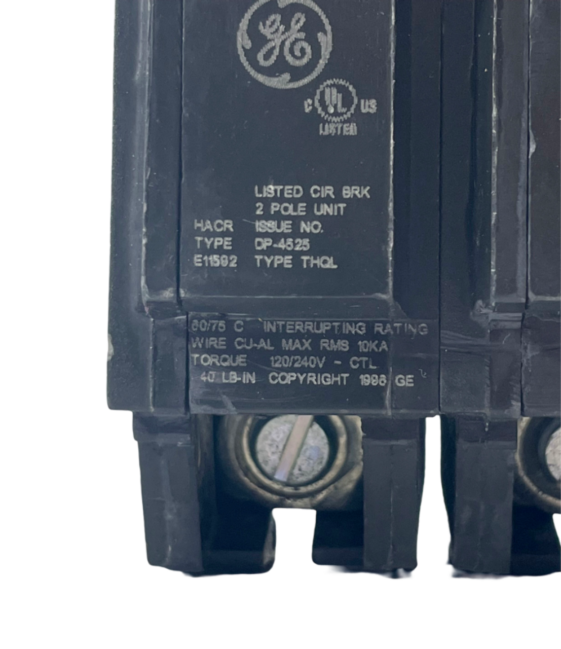 General Electric THQL2160 Breaker 60A 120/240V 2P 1PH 10kA Plug-In