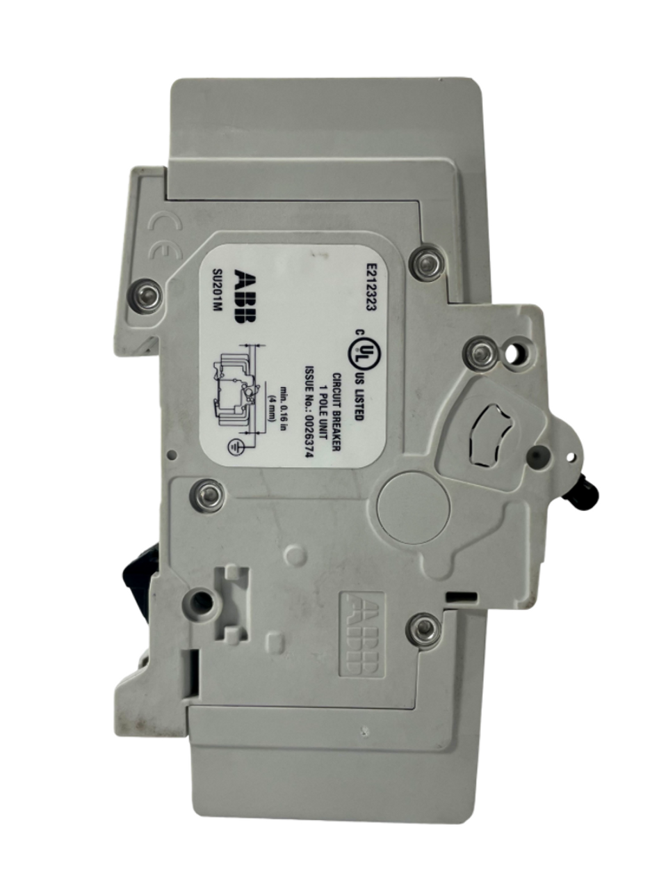 ABB SU201M-K16A Breaker 16A 277V 1P 10kA Trip Curve K DIN Rail Mount
