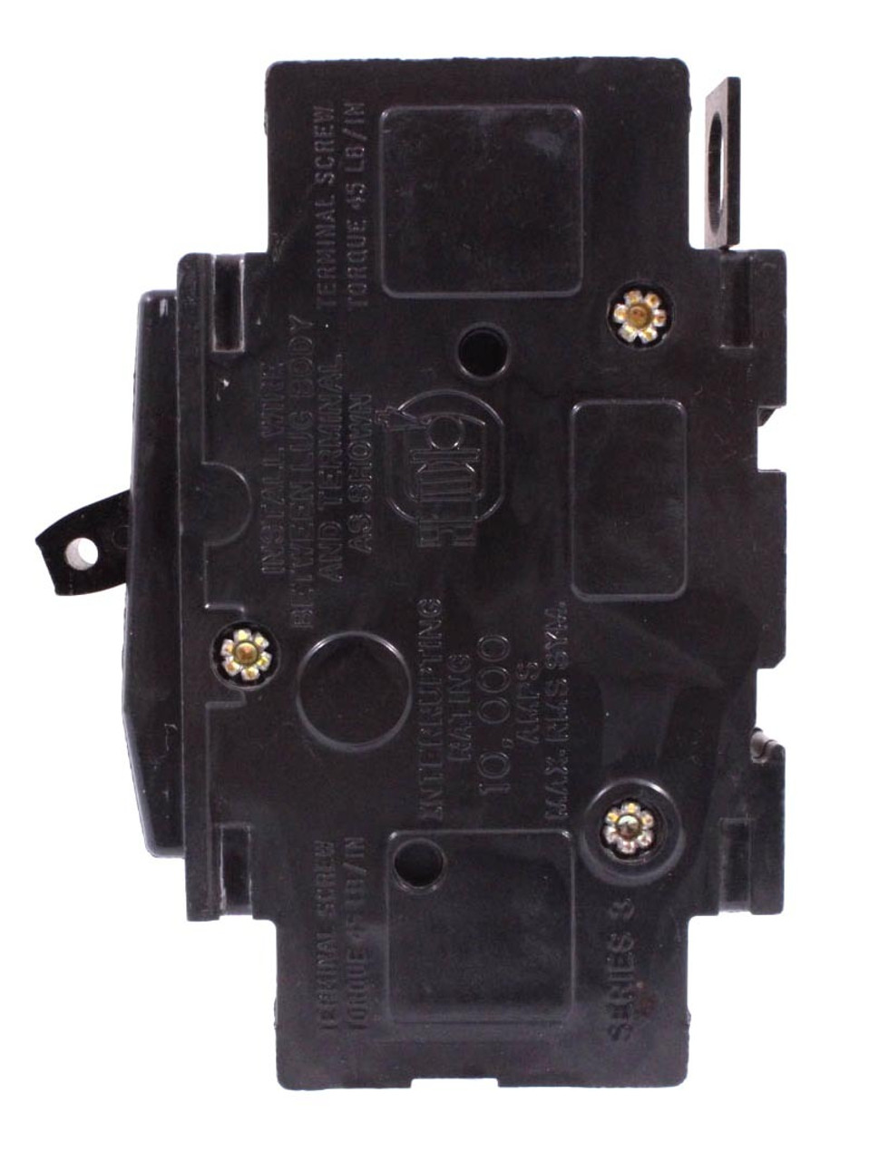 Square D QOU110 Breaker 10A 120/240V 1P 1PH 10kA Din Rail Molded Case
