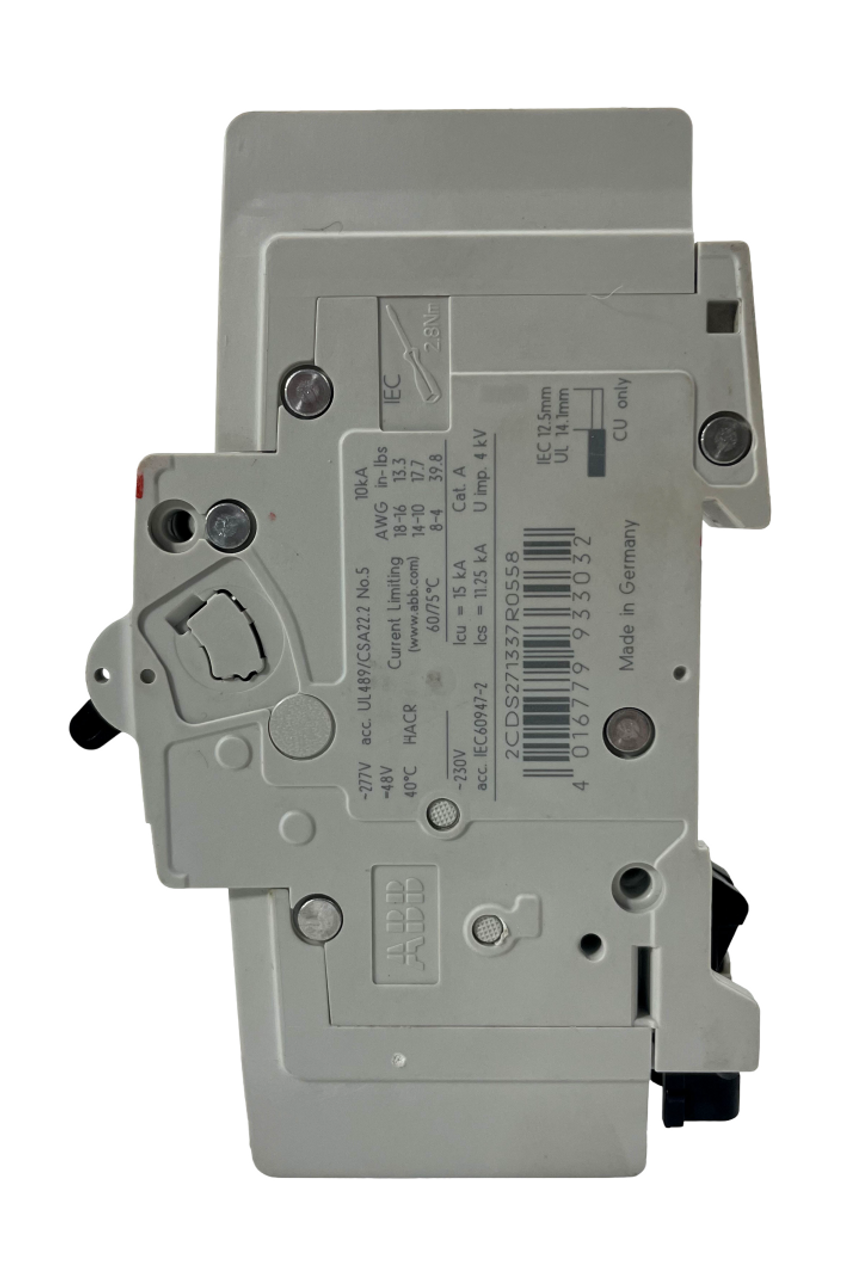 ABB SU201M-Z40A Breaker 40A 277V 1P 10kA Trip Curve Z DIN Rail Mount
