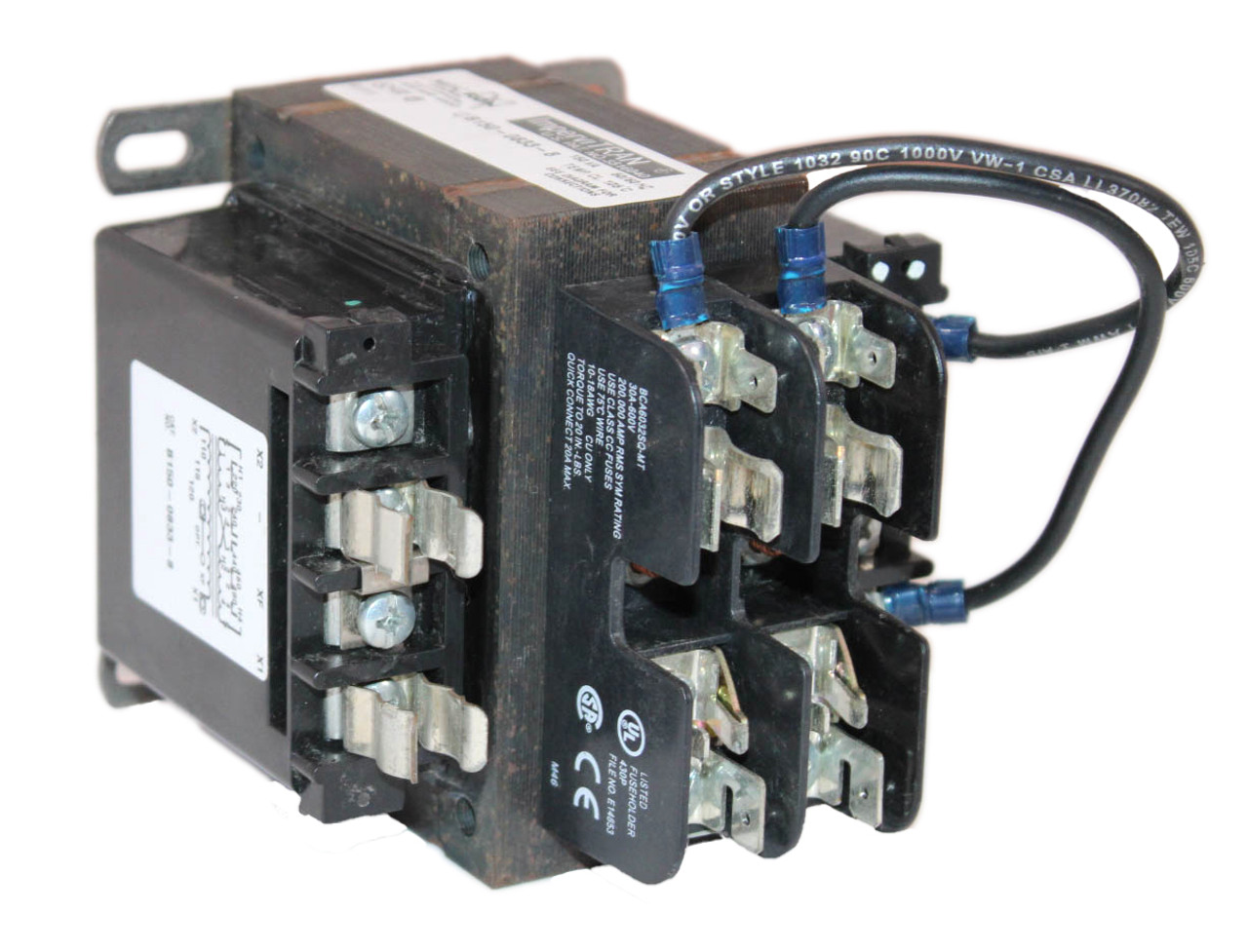 Micron B150-0833-8 Transformer 0.15kVA Pri: 240/480V Sec: 120V