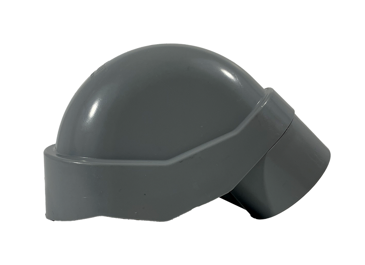 Carlon E998J Service Entrance Cap 2 In Gray PVC For Use W/ Sch 40 and 80 Conduit