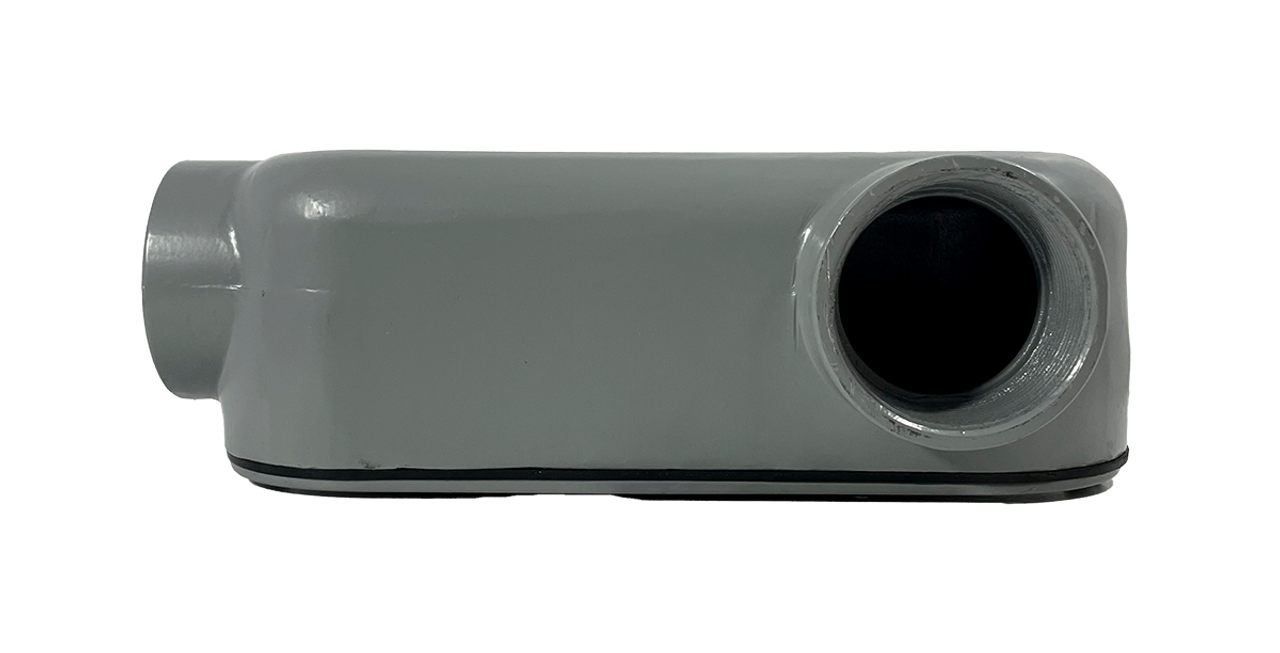 Orbit LR-250A Conduit Body 2-1/2 Inch Threaded AL LR Series W/Cover and Gasket