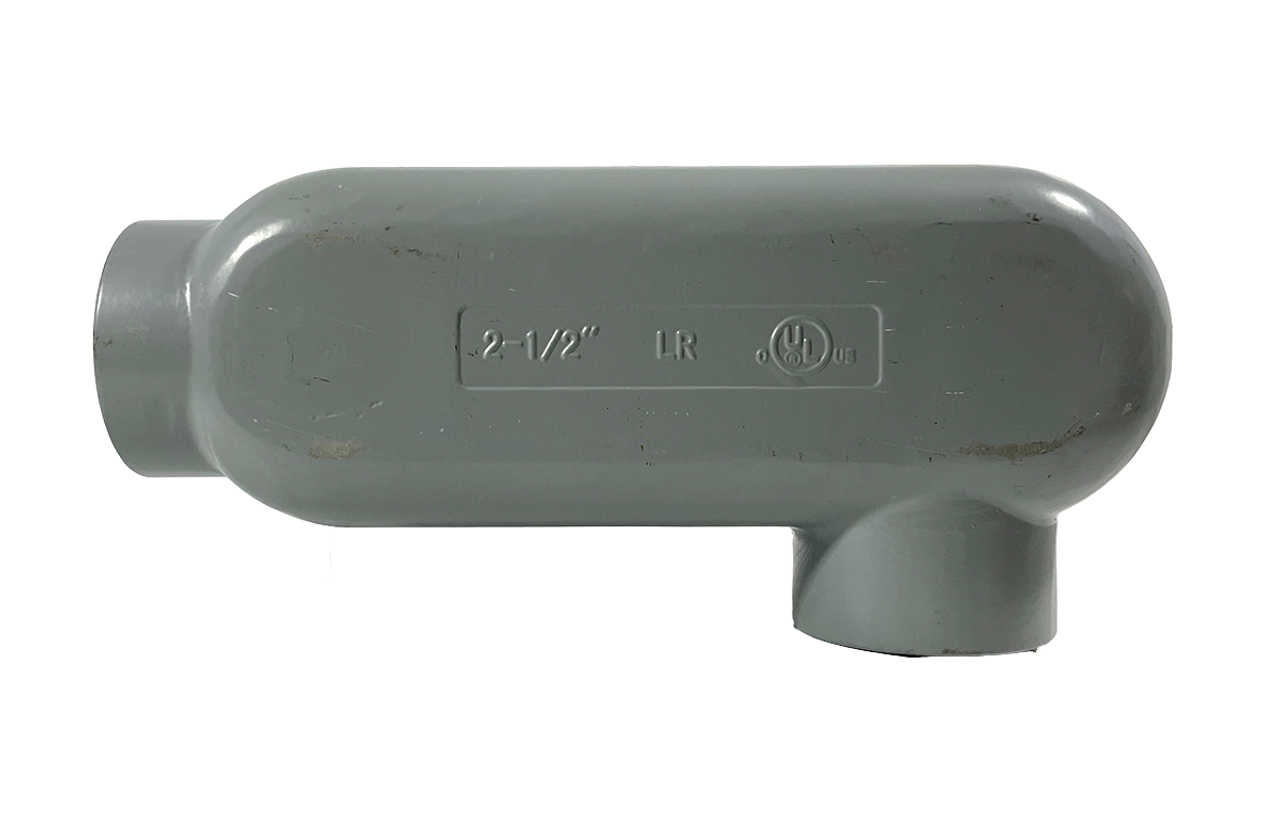 Orbit LR-250A Conduit Body 2-1/2 Inch Threaded AL LR Series W/Cover and Gasket