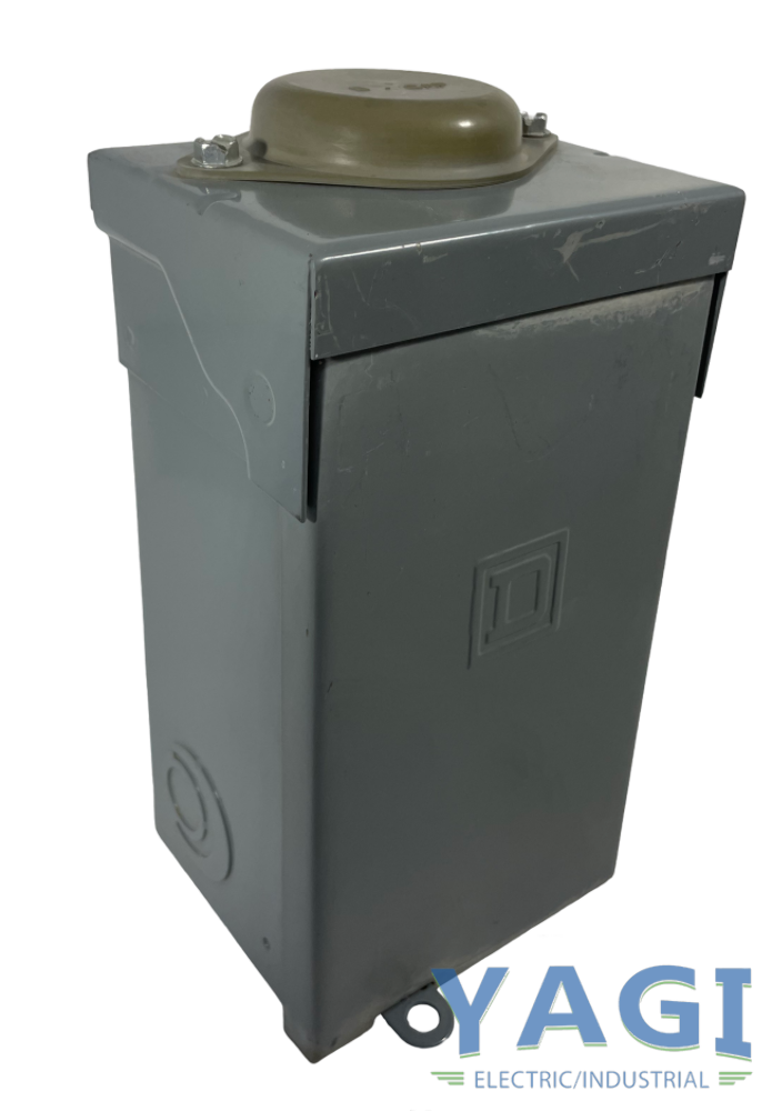 Square D QO24L70RB Main Lug Load Center | 70A Max | 120/240V | 1PH 3W | 2 Spaces | NEMA 3R Outdoor