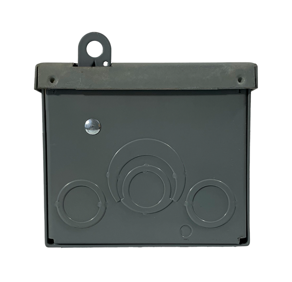 Square D QO24L70RB Main Lug Load Center | 70A Max | 120/240V | 1PH 3W | 2 Spaces | NEMA 3R Outdoor