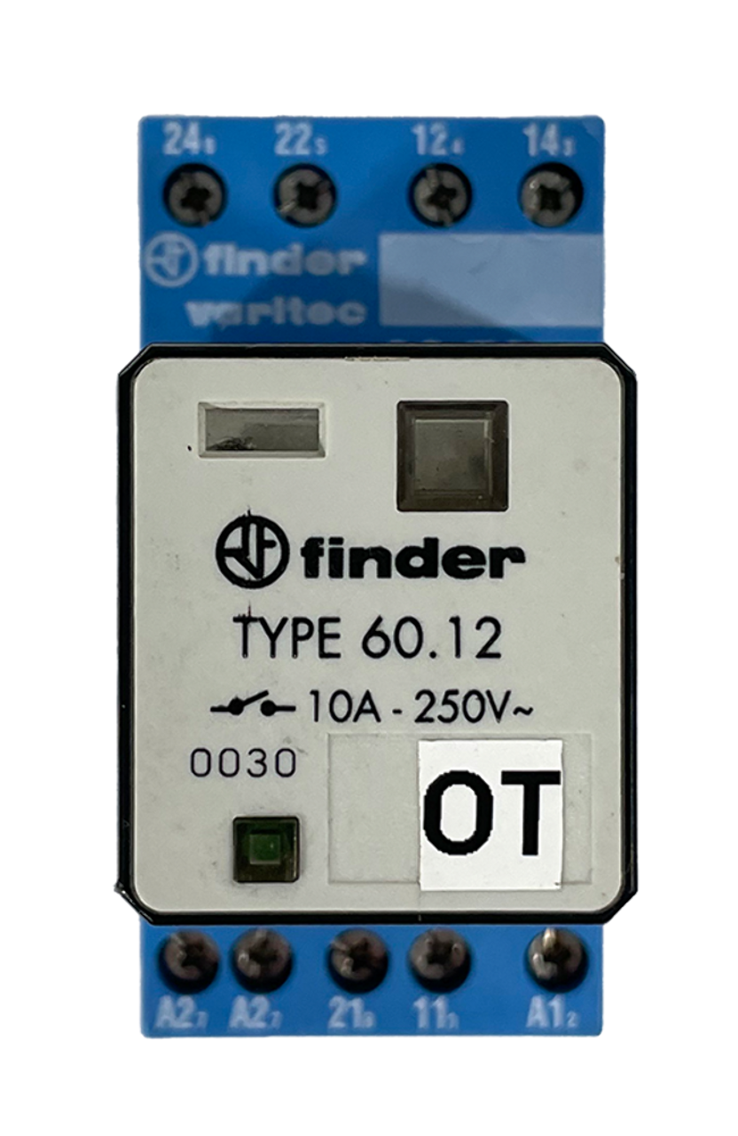 Finder 60.12 General Purpose Relay 10A 250V 8 Pin