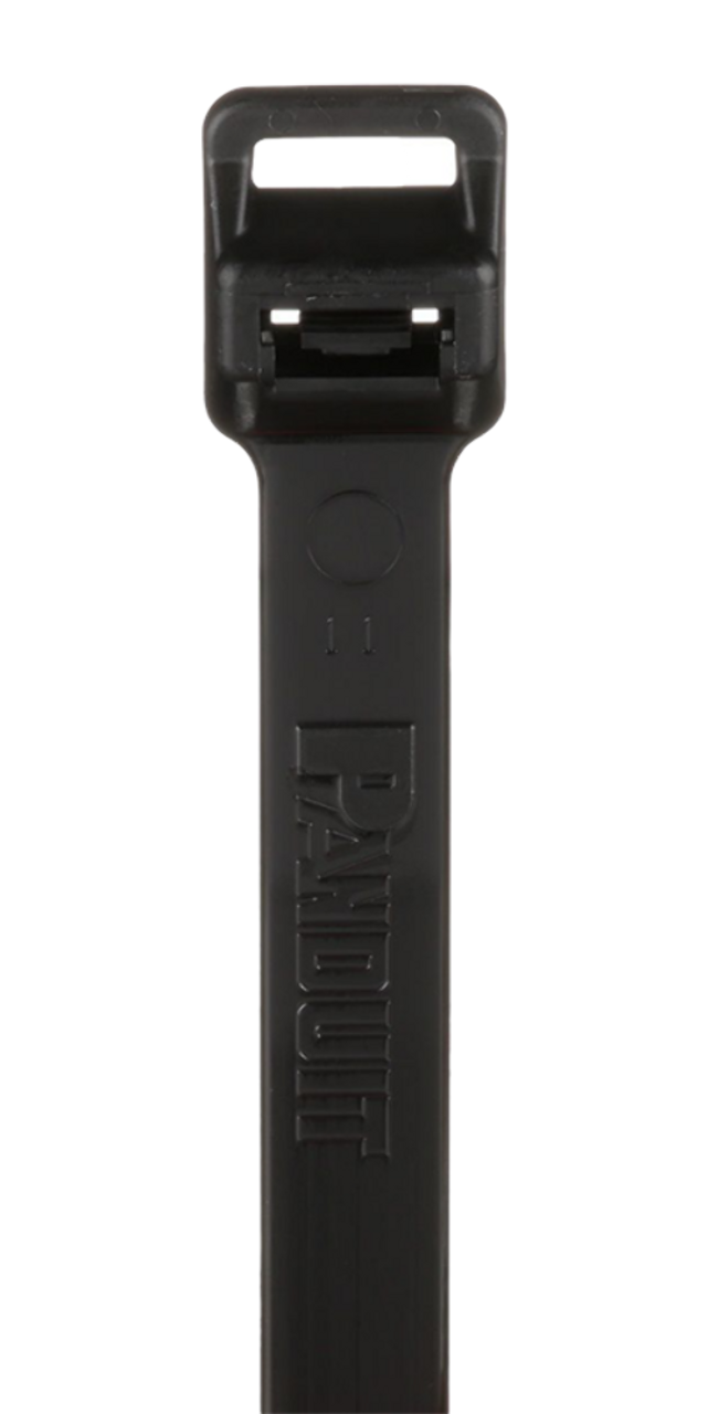 Panduit PLT5EH-Q0 Cable Tie 25PC 20.1 In Weather Resistant UV Resistant Nylon Black